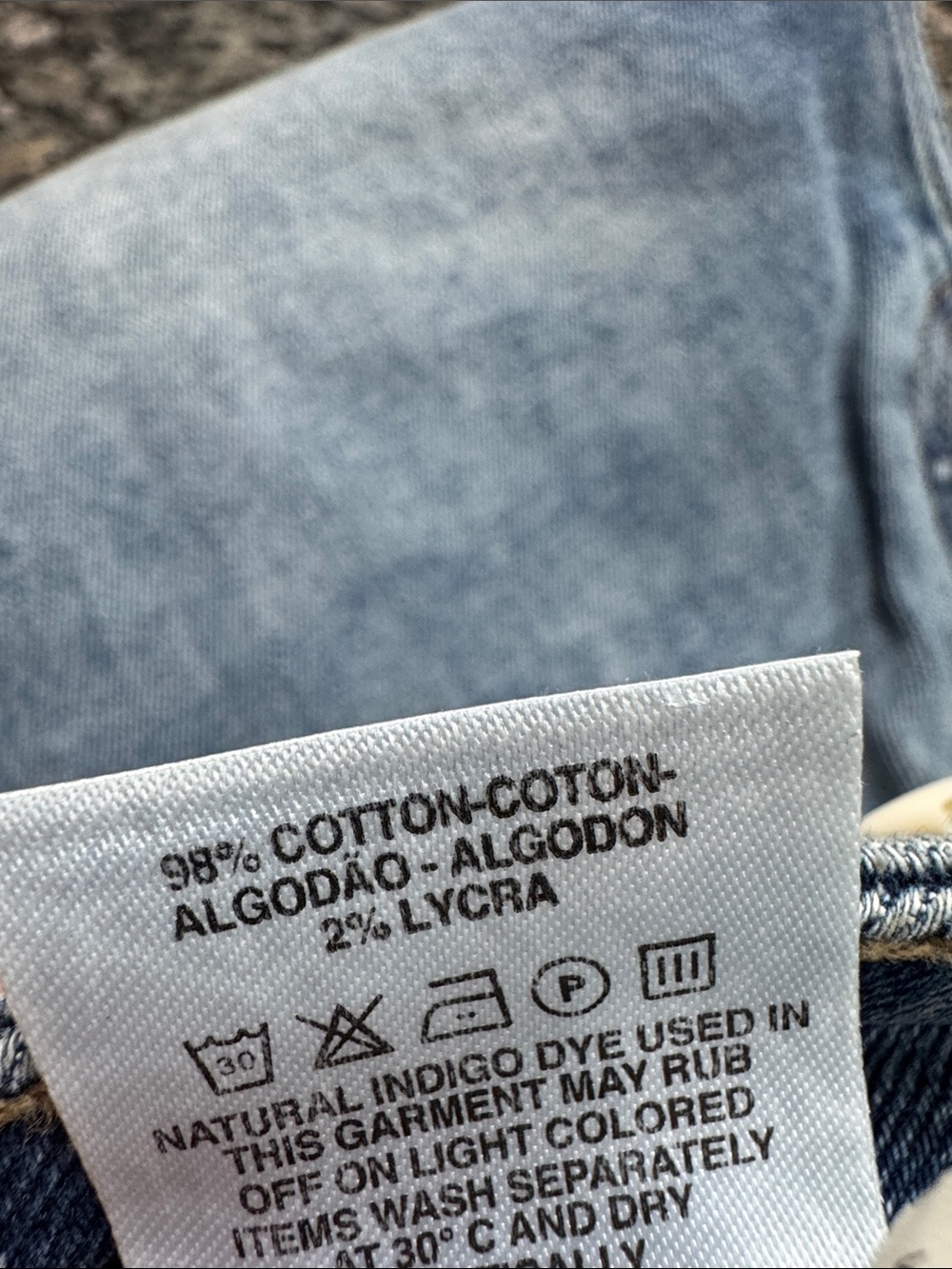 Warp + Weft CDC Paris Cigarette LBlue Slim Straight denim Jeans NWT 27 - Picture 13 of 13